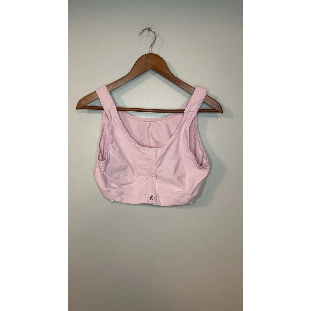 Masthead Elizabeth Pink Surgical Bra Size L Front Closure Adjustable Straps - Picture 4 of 8